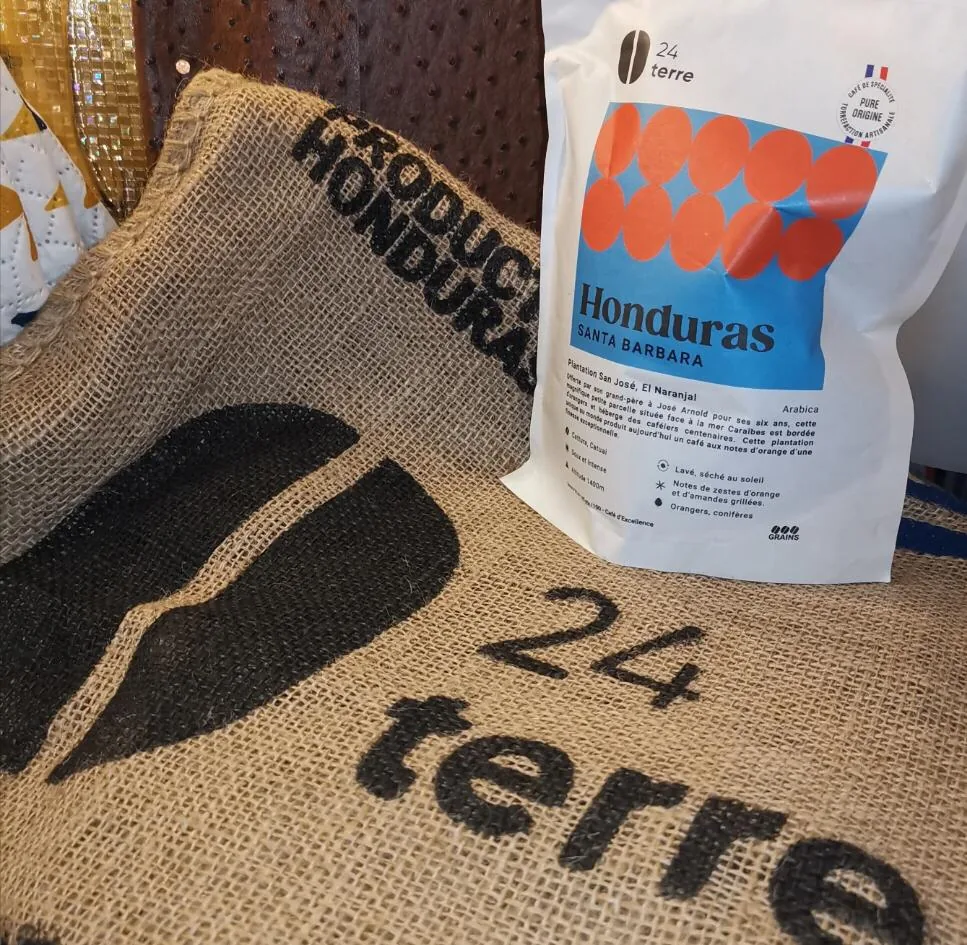 Café de spécialité Honduras Santa Barbara torréfié par 24 Terre